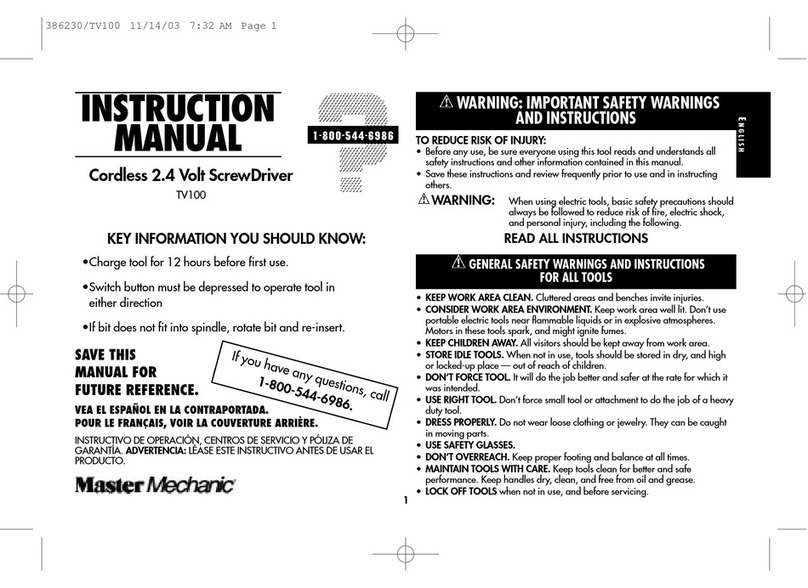 Black & Decker 386230 User manual