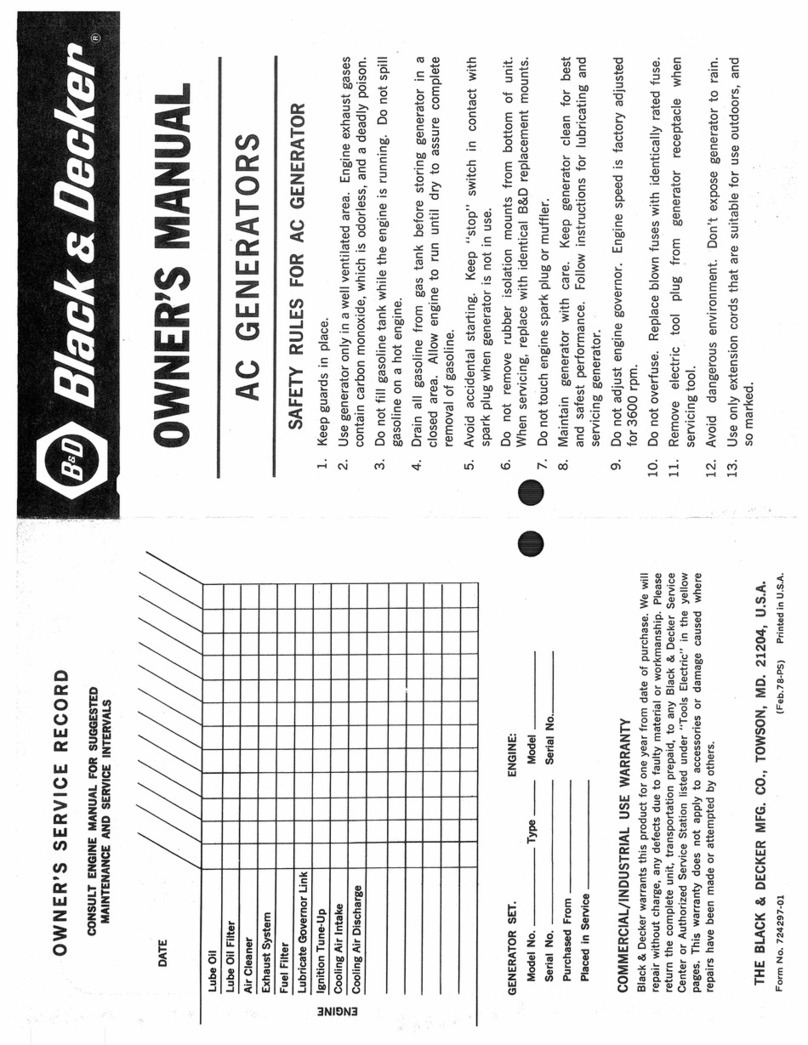 Black & Decker 724297-01 owner's manual