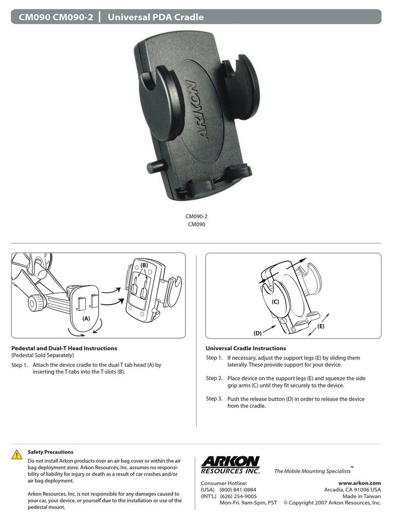 Arkon CM090 CM090-2 User manual