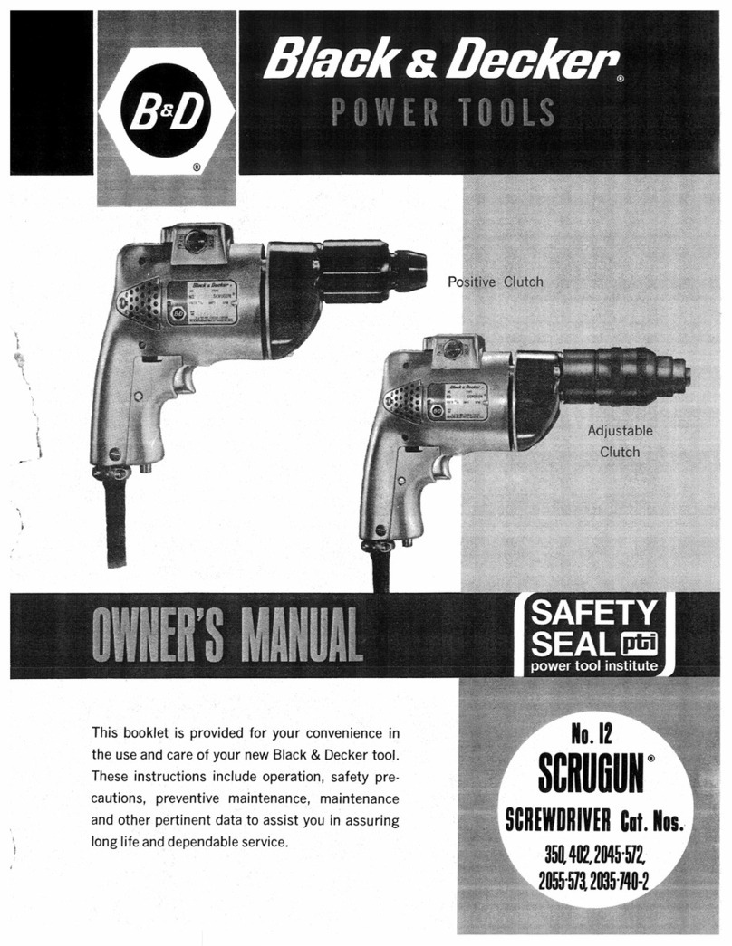 Black & Decker Scrugun 2035-740-2 User manual