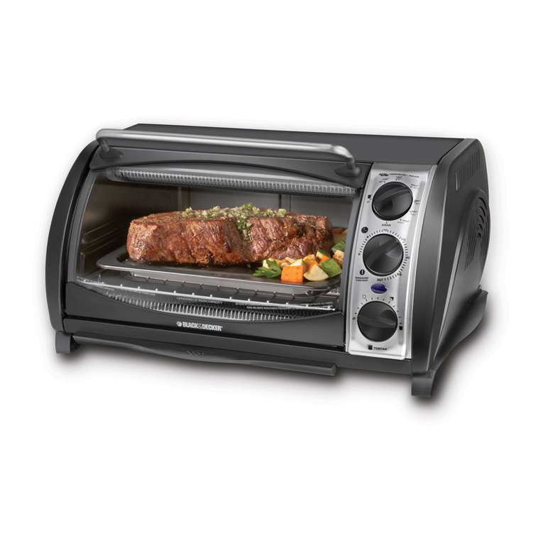 Black & Decker Toast-R-Oven CTO500 Owner's manual