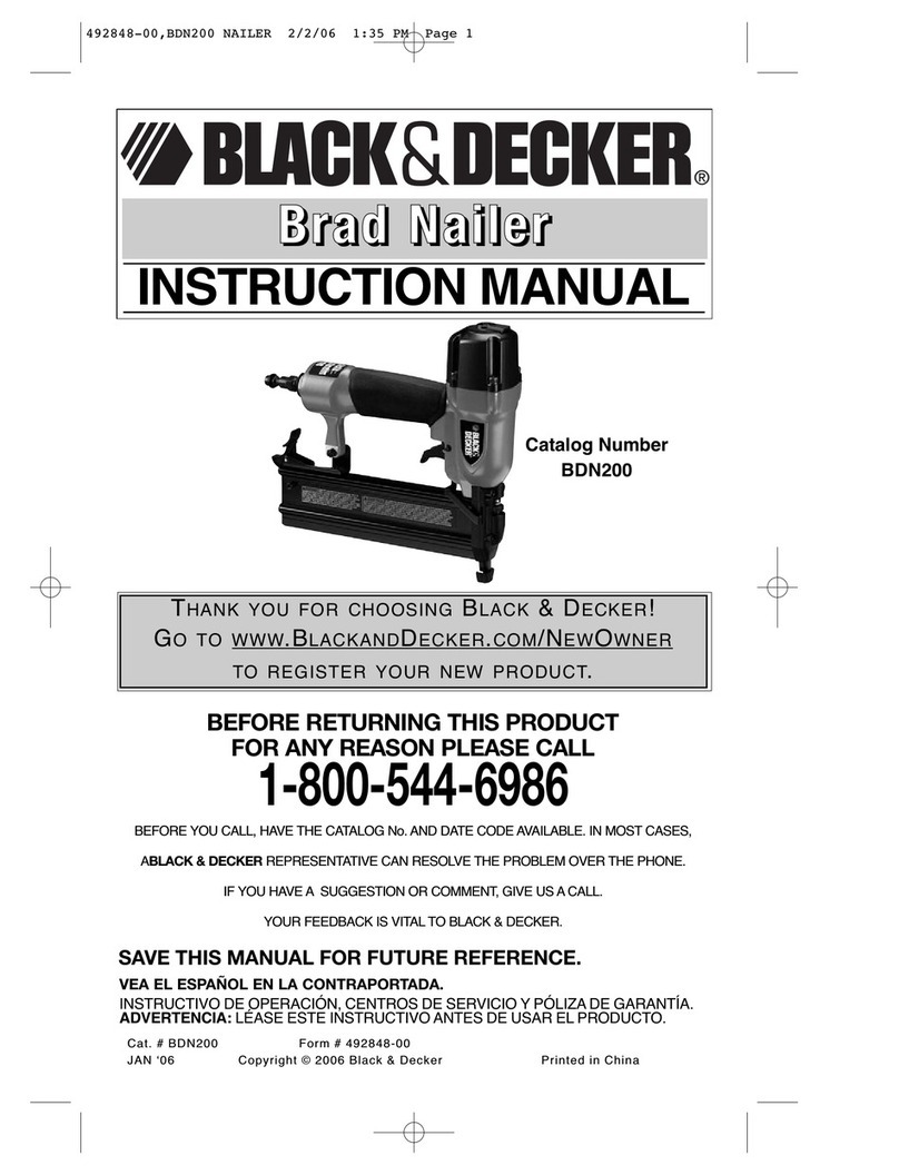 Black & Decker 492848-00 User manual Black & Decker 492848-00 User manual