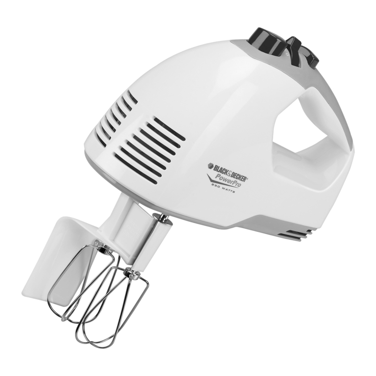 Black & Decker PowerPro MX50 Owner's manual