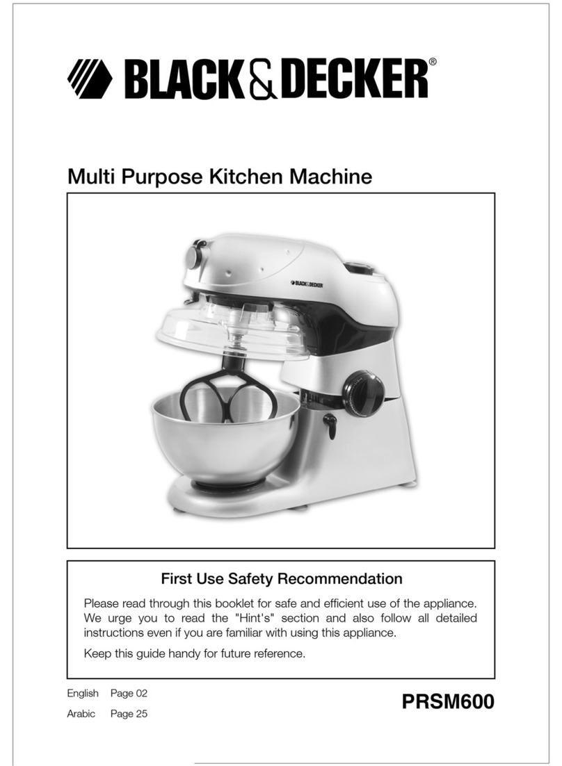 Black & Decker PRSM600 User manual