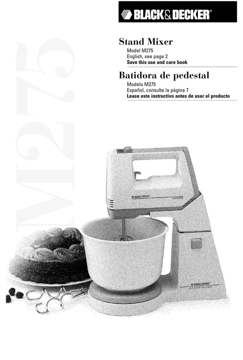 Black & Decker M275 Installation instructions