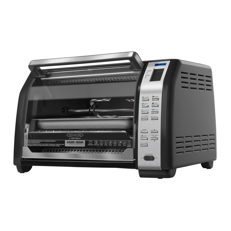 Black & Decker CTO7100B Installation instructions