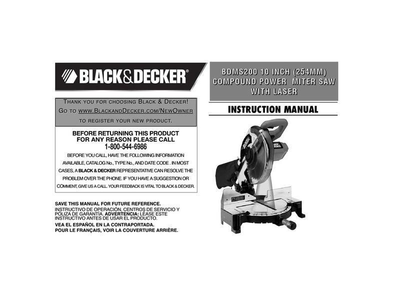 Black & Decker 90528012 User manual