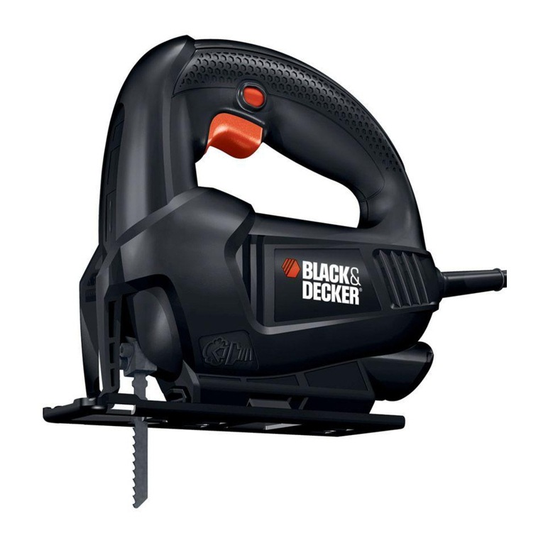 Black & Decker 7662 instruction manual
