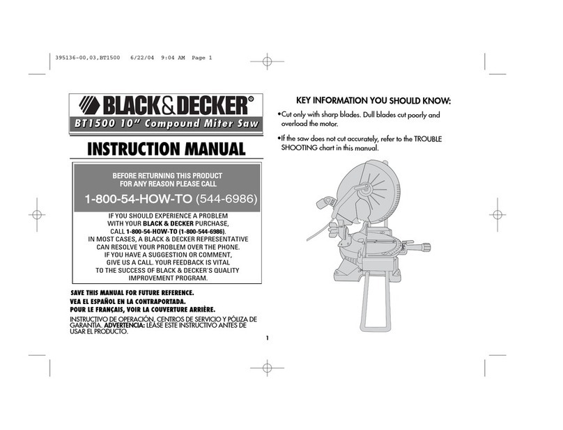 Black & Decker 395136-00 User manual