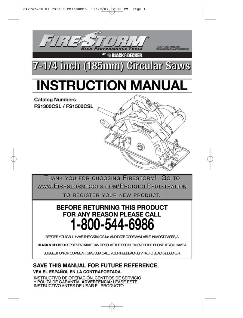 Black & Decker Firestorm FS1300CSL User manual