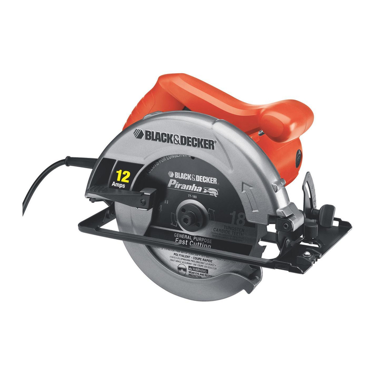 Black & Decker CS1012 User manual