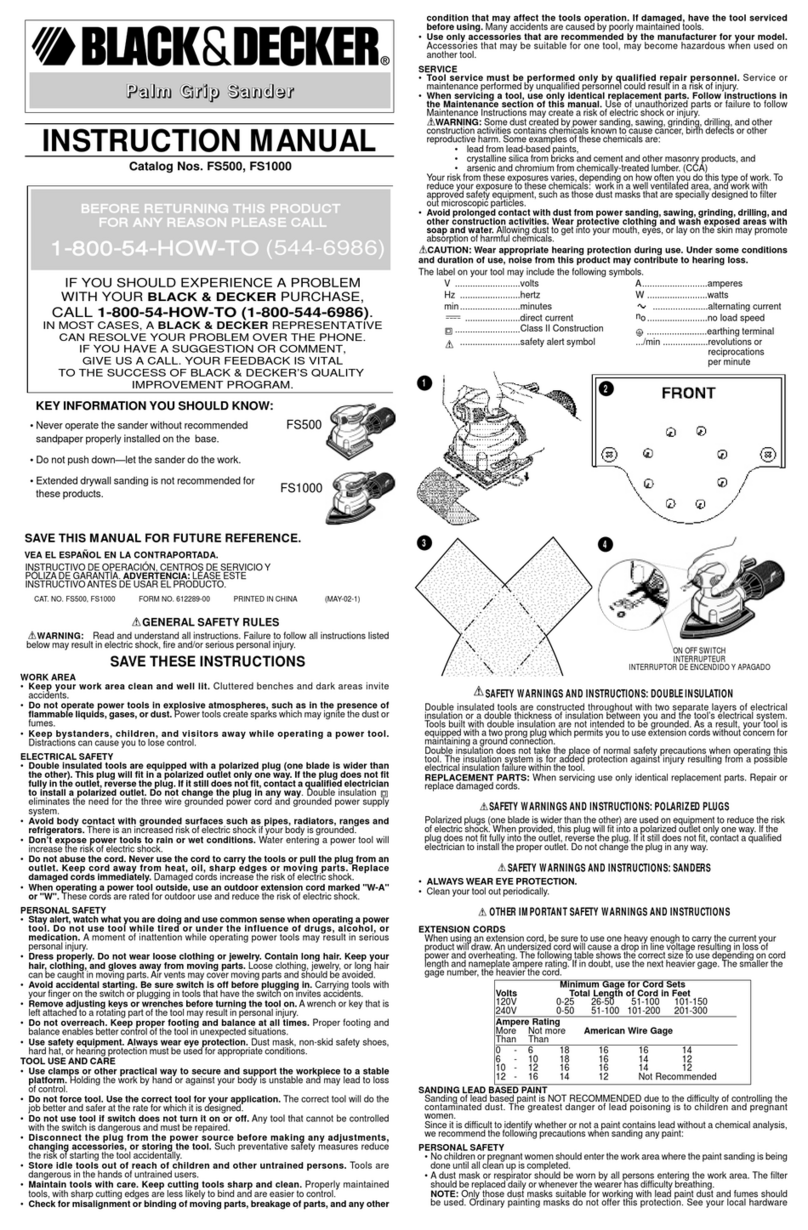 Black & Decker 612289-00 User manual