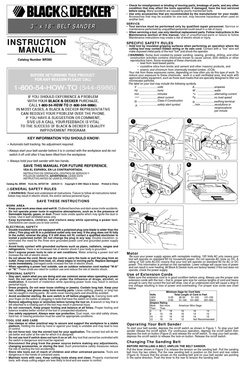 Black & Decker 607527-00 instruction manual