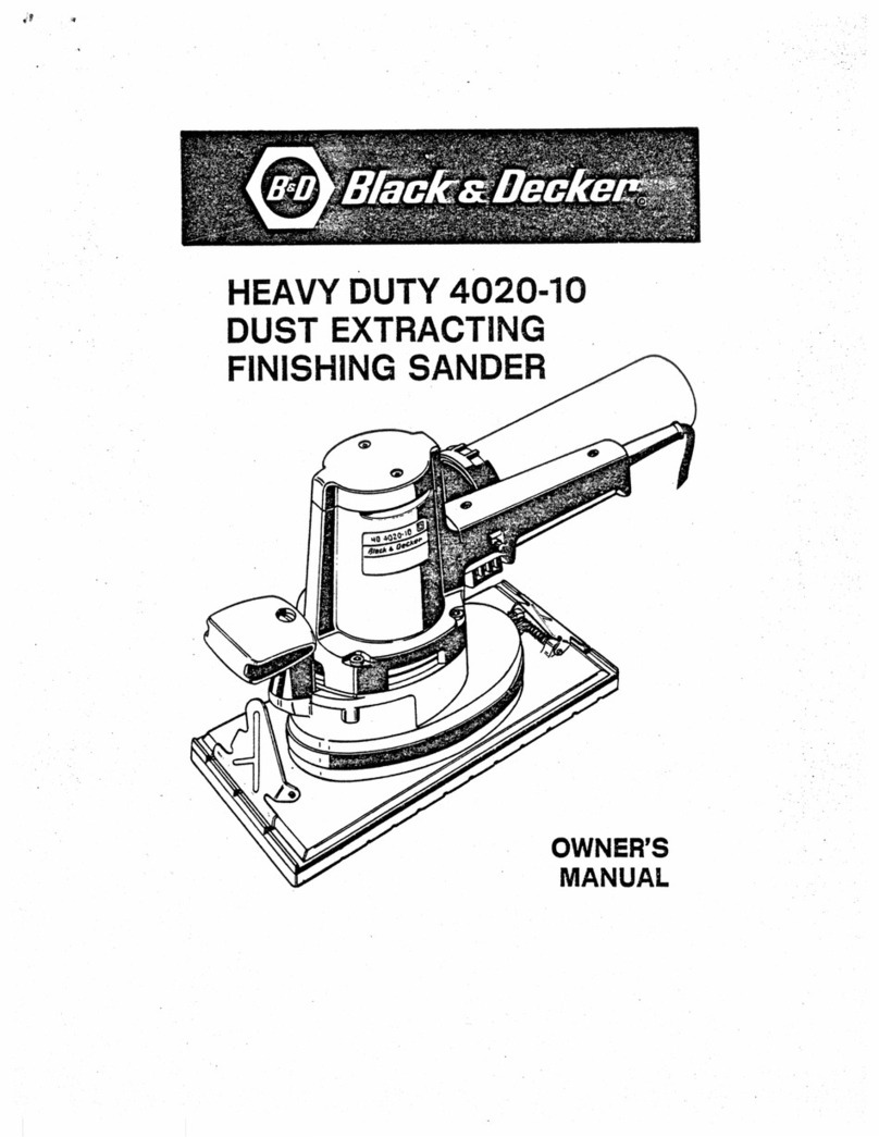 Black & Decker 4020-10 owner's manual