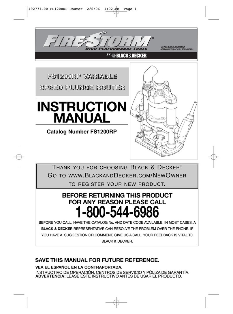 Black & Decker Fire Storm 492777-00 User manual