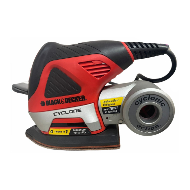 Black & Decker CYCLONE MS1000 User manual