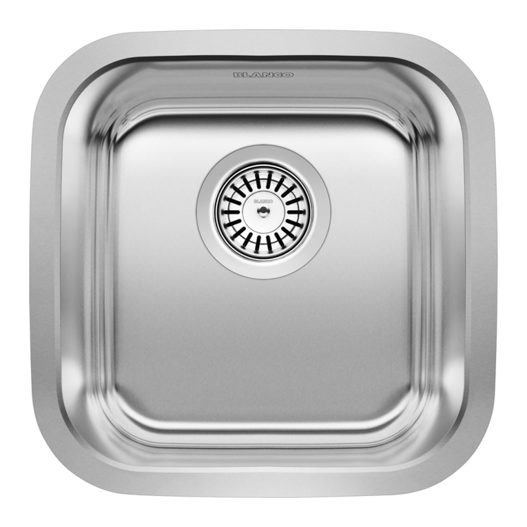 Blanco Stellar Bar Single Bowl Undermount Sink... Specifications