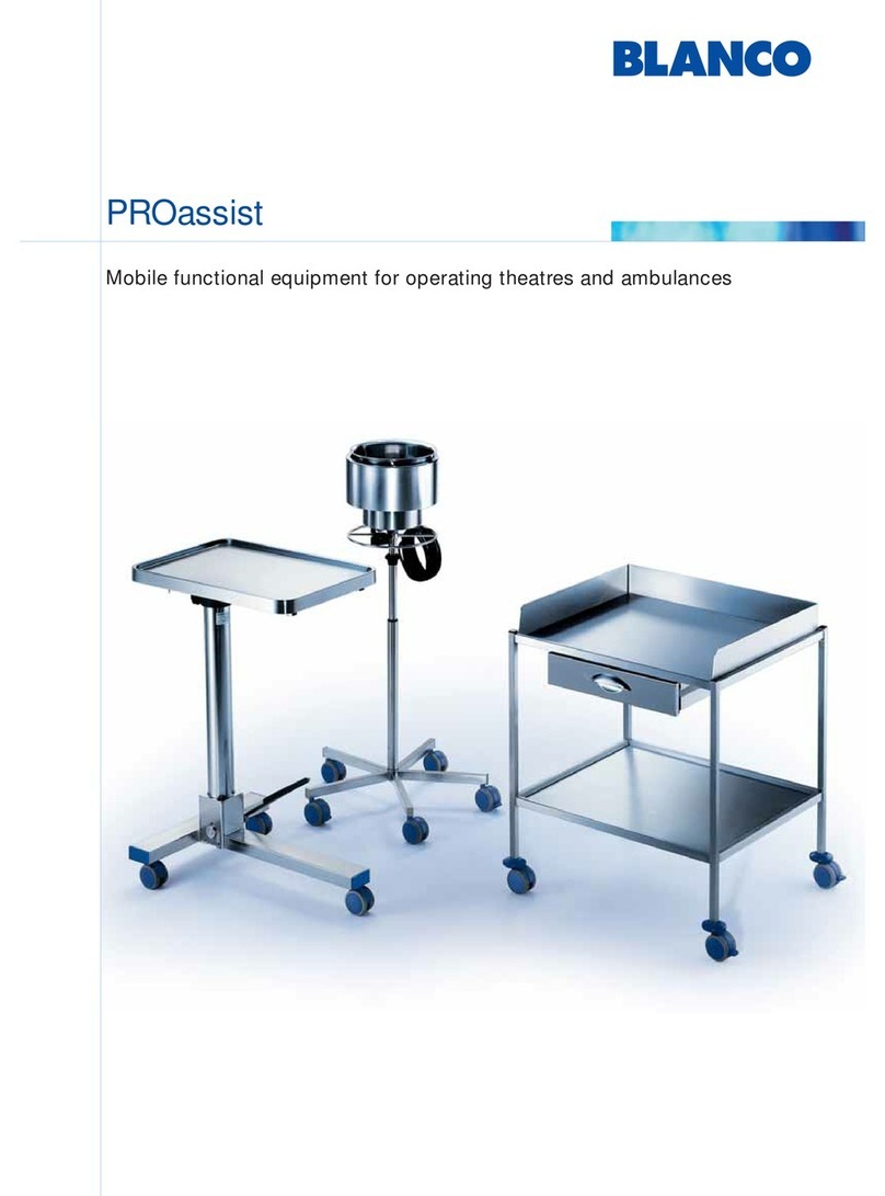 Blanco PROassist Tbingen User manual Blanco PROassist Tbingen User manual