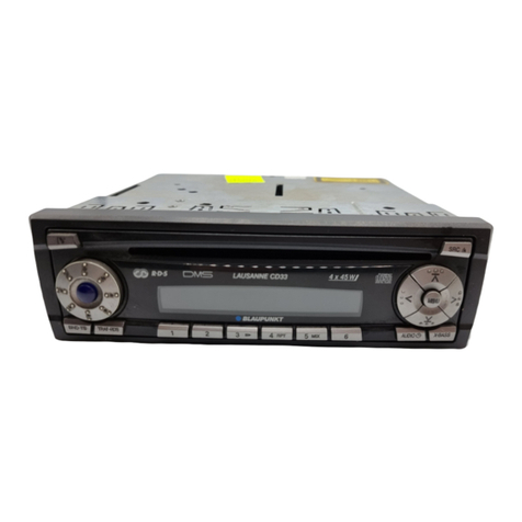 Blaupunkt ALICANTE CD32 User manual