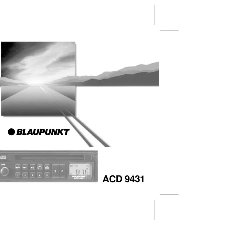 Blaupunkt ACD 9431 User manual