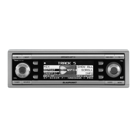 Blaupunkt 7 644 820 310 User manual Blaupunkt 7 644 820 310 User manual