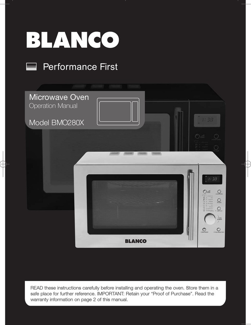 Blanco B 830FX Operation manual