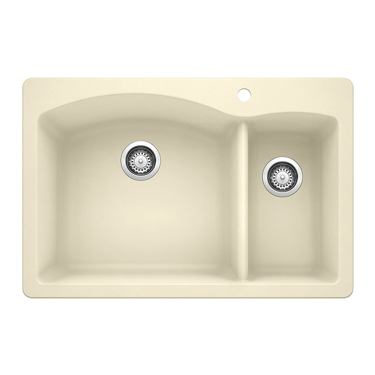 Blanco BlancoDiamond 511-640 Specification sheet