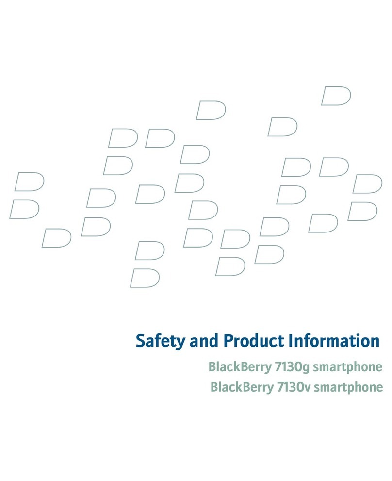 Blackbe;rry 7130g User manual