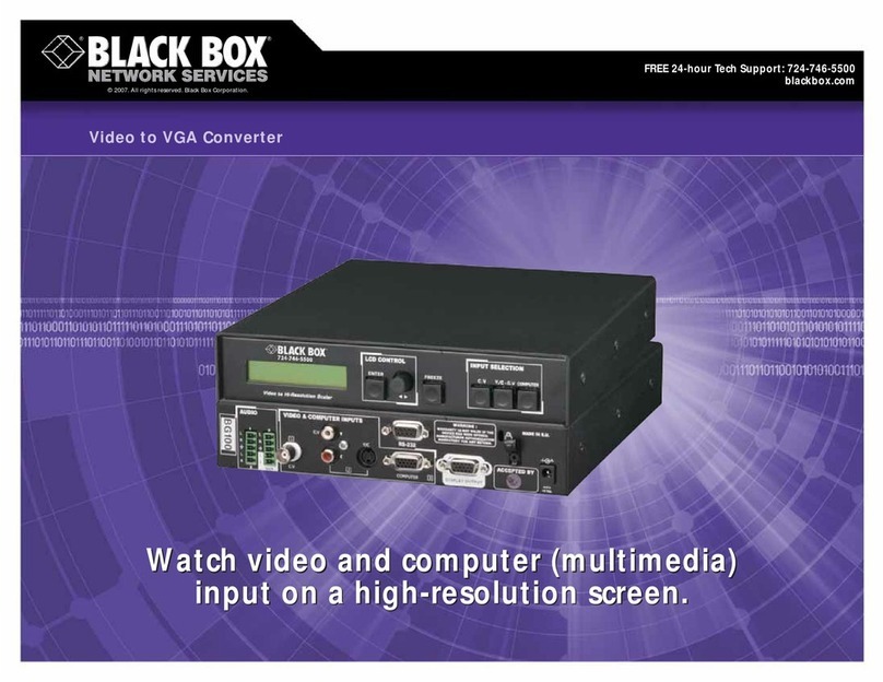 Black Box VGA Converter brochure