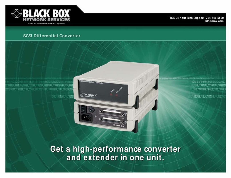 Black Box IC152A User manual