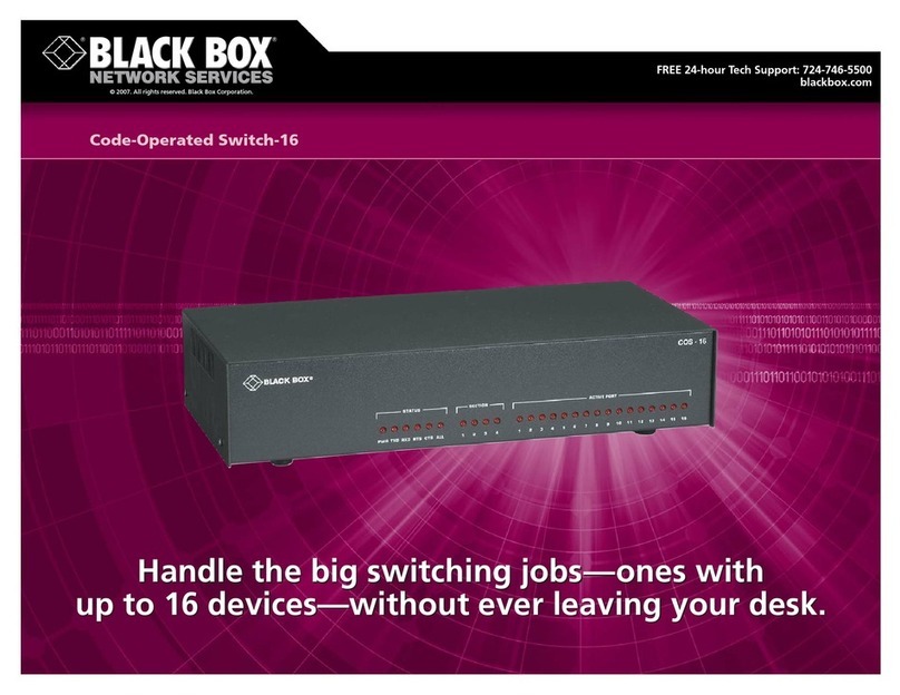 Black Box SW056A Technical specifications