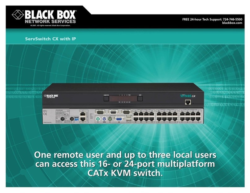 Black Box KV1416A-R2 User manual