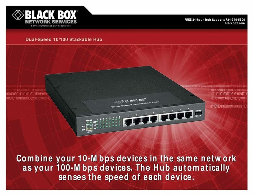 Black Box LH8000A-M User manual