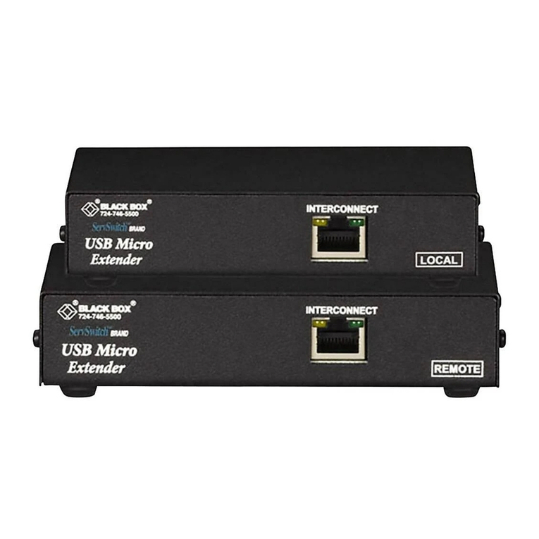 Black Box ServSwitch ACU4001A User manual