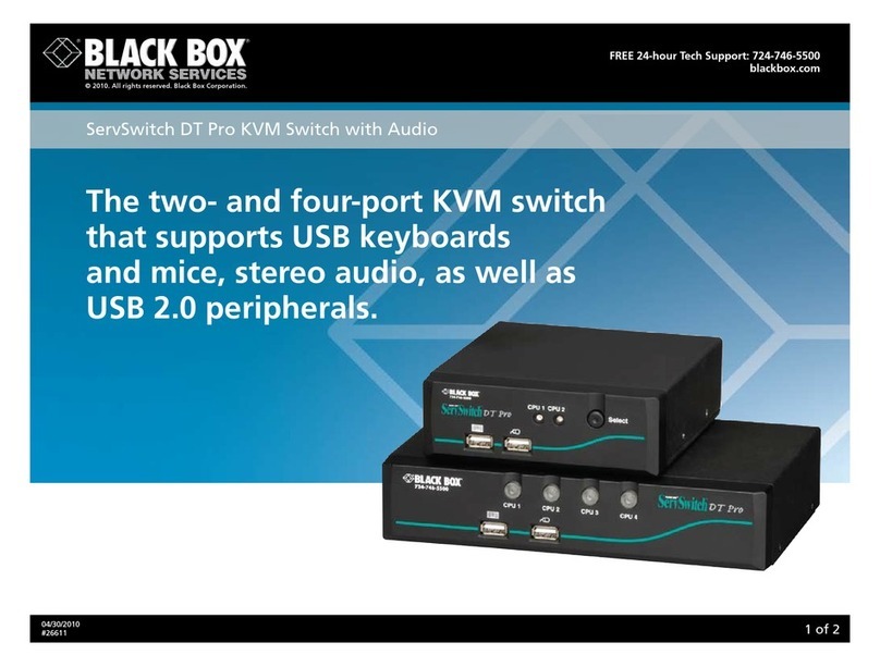 Black Box 26611 User manual