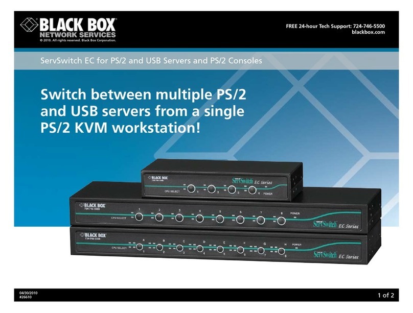 Black Box KV9104A Specifications