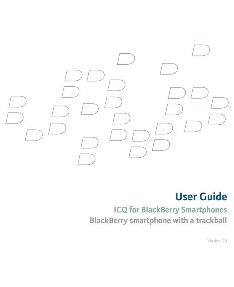Blackbe;rry ICQ User manual