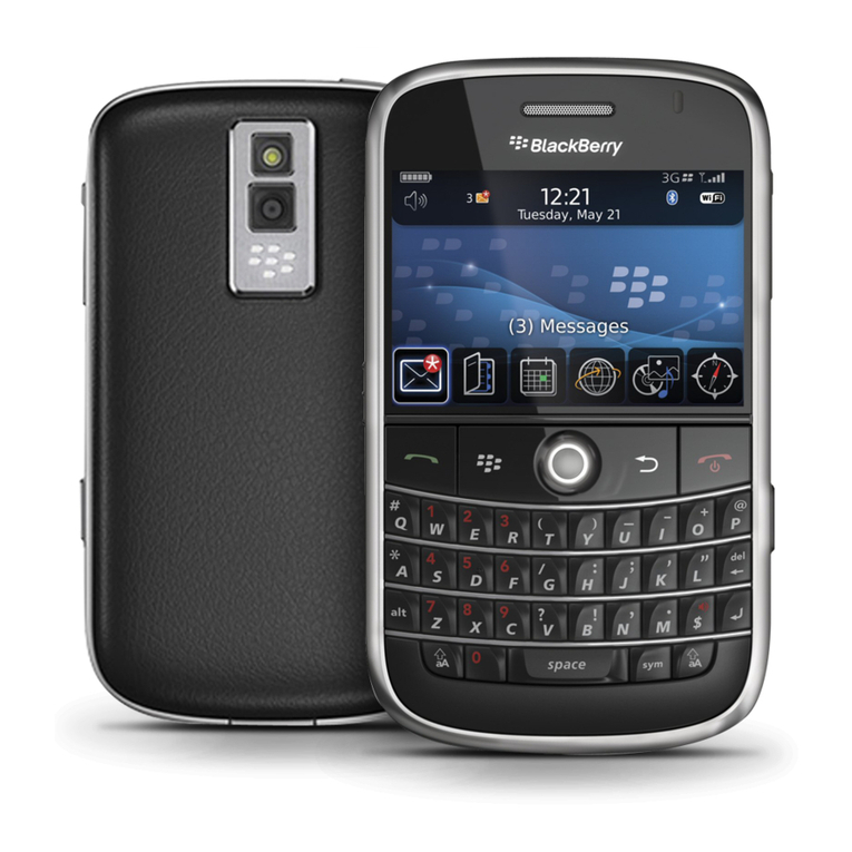 Blackbe;rry 9000 - Bold User manual