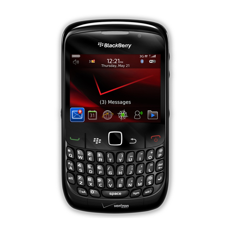 Blackbe;rry Curve 8530 Instruction Manual
