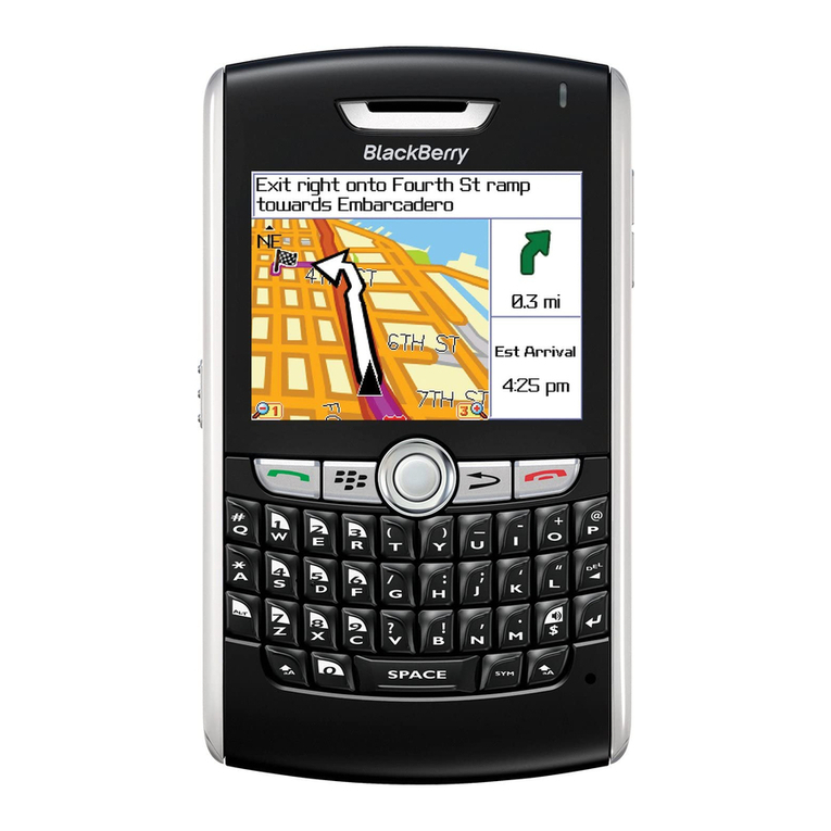 Blackbe;rry 8820 SMARTPHONE user guide