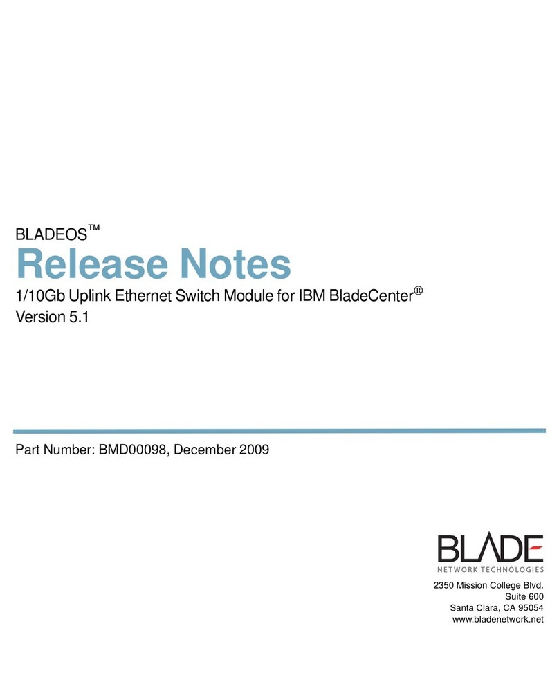 Blade Network Technologies BLADEOS BMD00098 Release notes