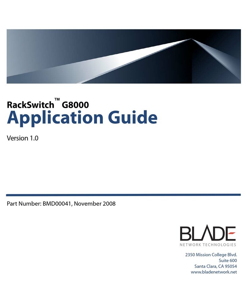 Blade Network Technologies RackSwitch G8000 Application guide