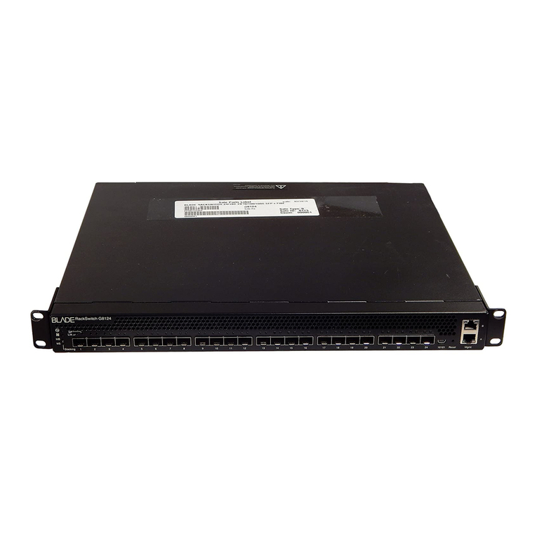 Blade Network Technologies BLADEOS RackSwitch G8124 Application guide Blade Network Technologies BLADEOS RackSwitch G8124 Application guide