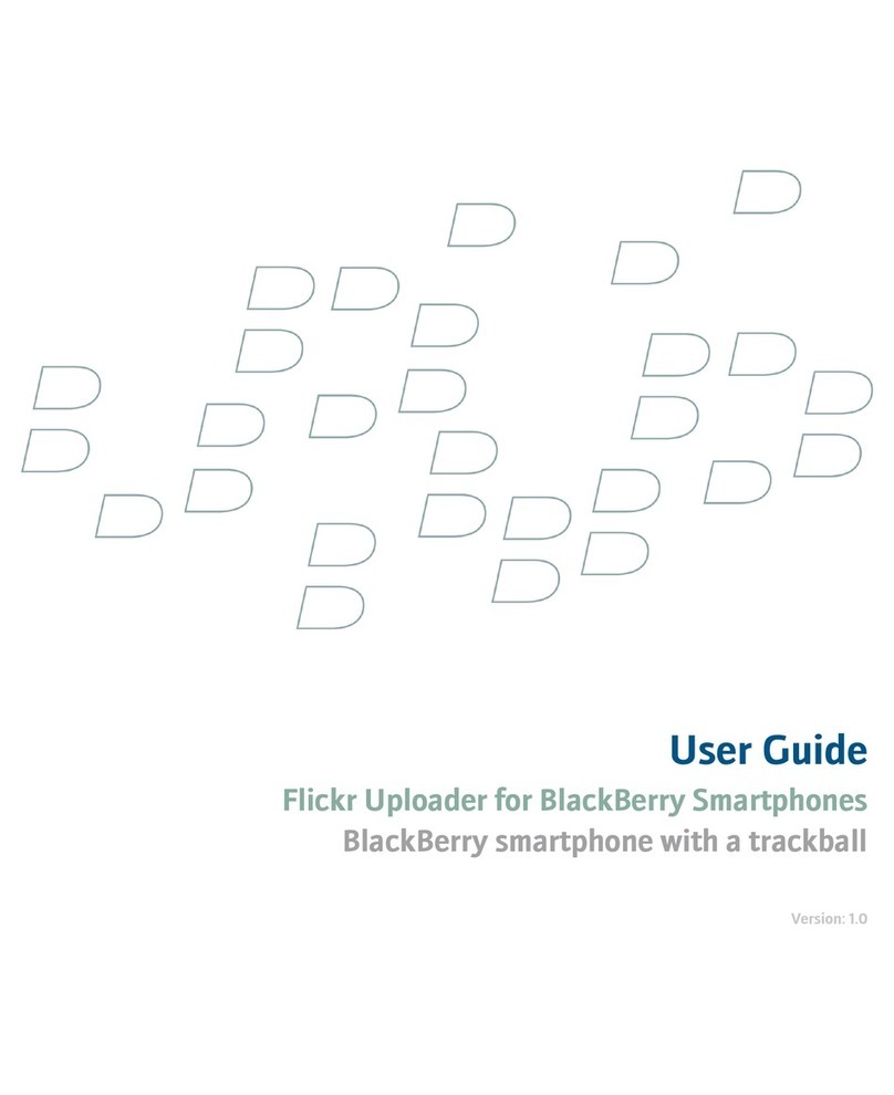 Blackbe;rry Smartphones User manual
