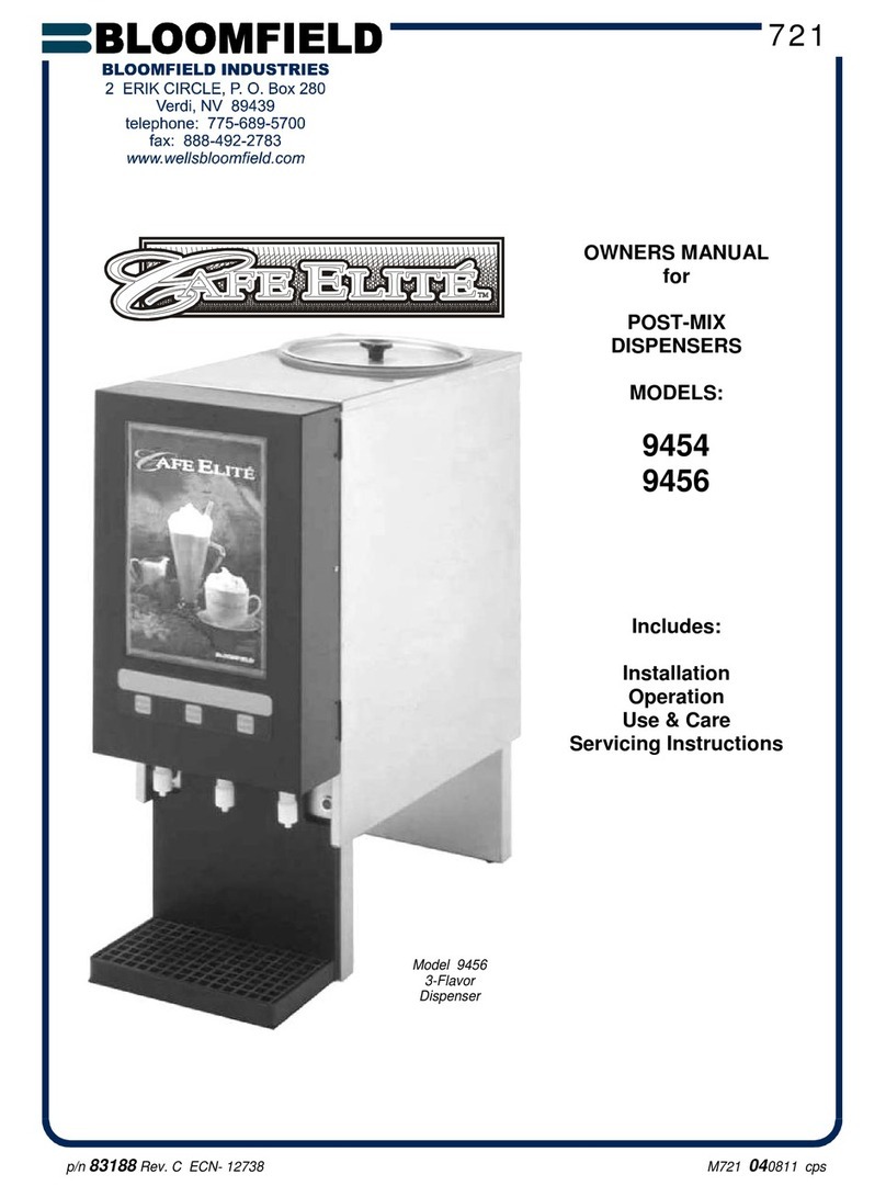 Bloomfield 9454 owner's manual Bloomfield 9454 owner's manual