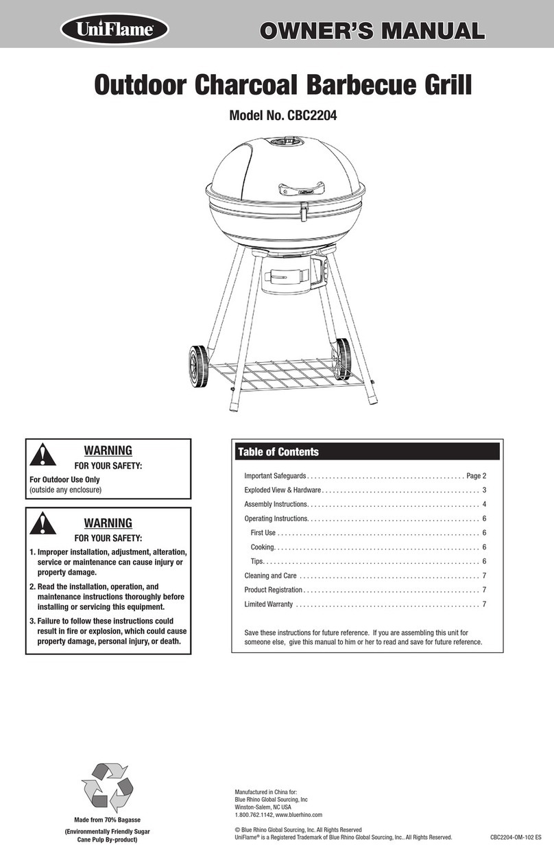 Uniflame CBC2204 User manual