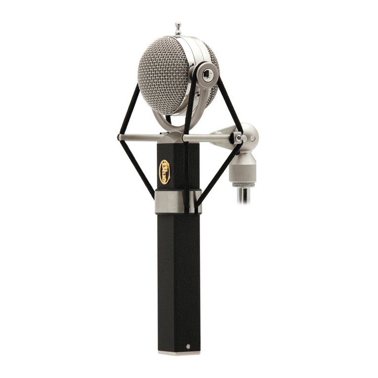 Blue Microphones Robbie User manual