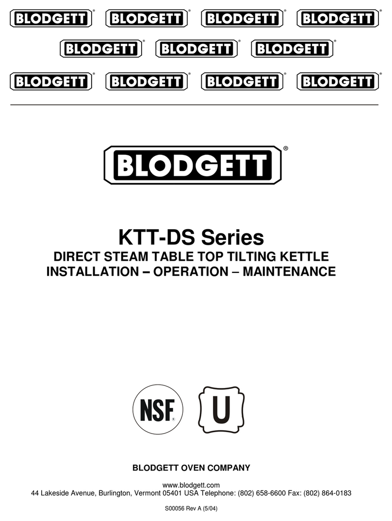 Blodgett KTT-6DS Guide