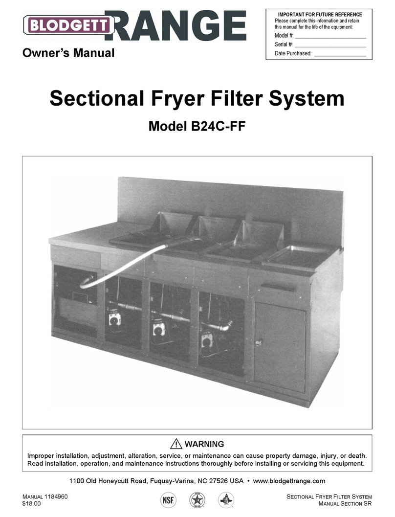 Blodgett B24C-FF owner's manual