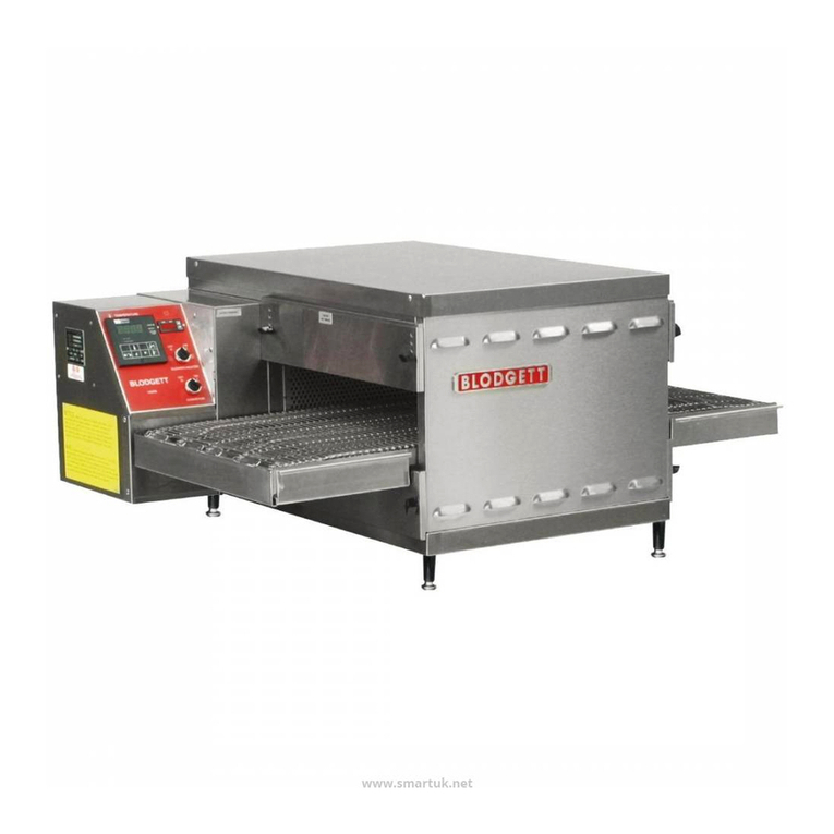 Blodgett S1820E User manual